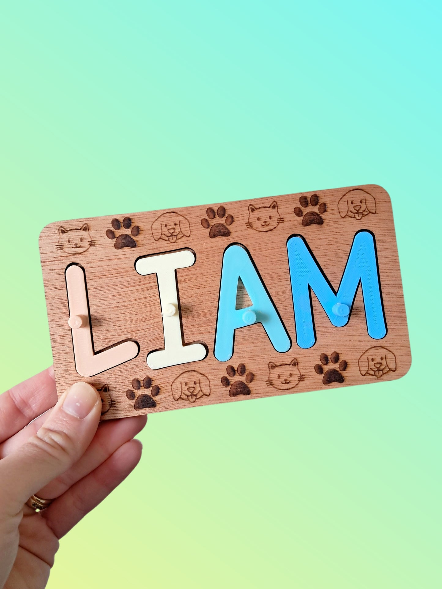 Name Puzzle (Uppercase)