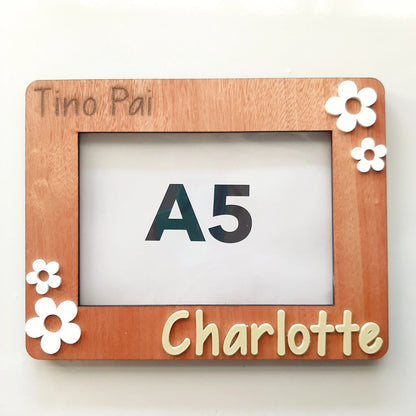 Personalised A5 Kids Art Display