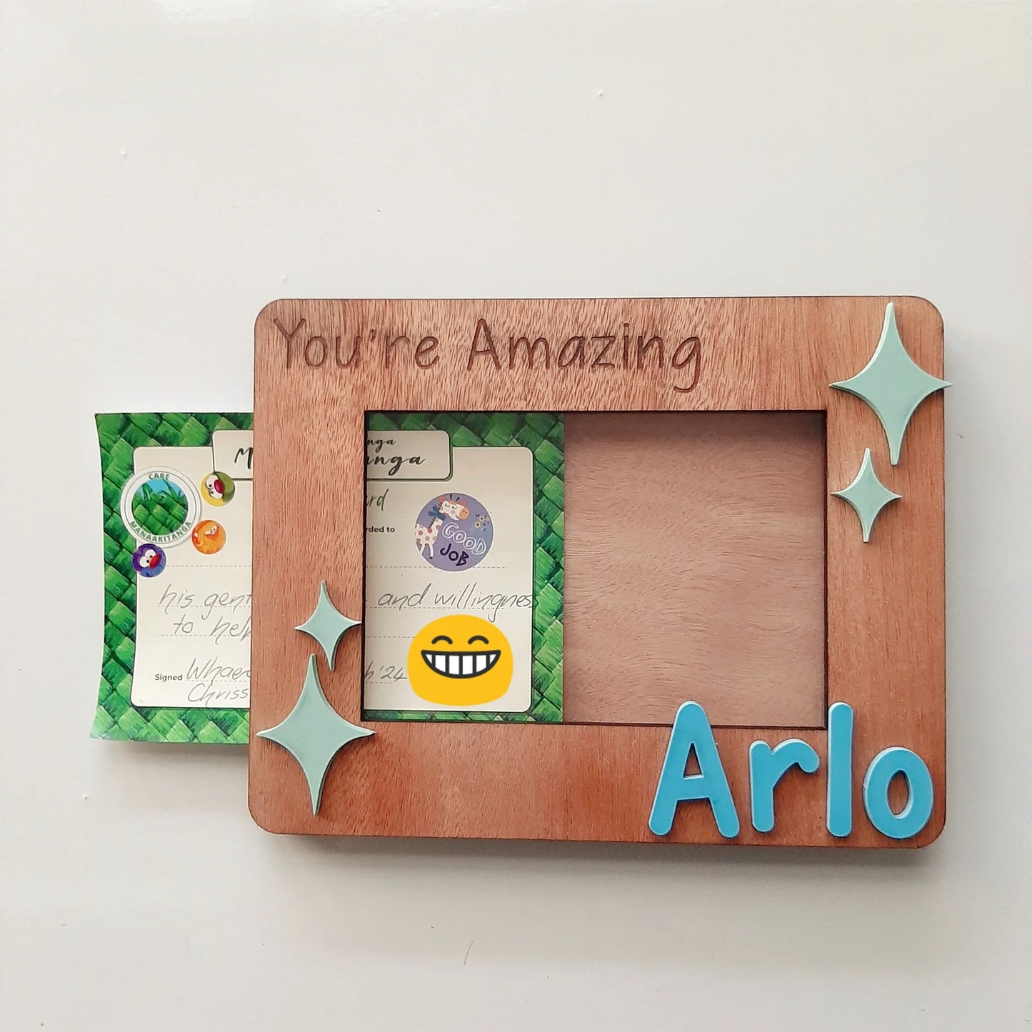 Personalised A6 Kids Art Display