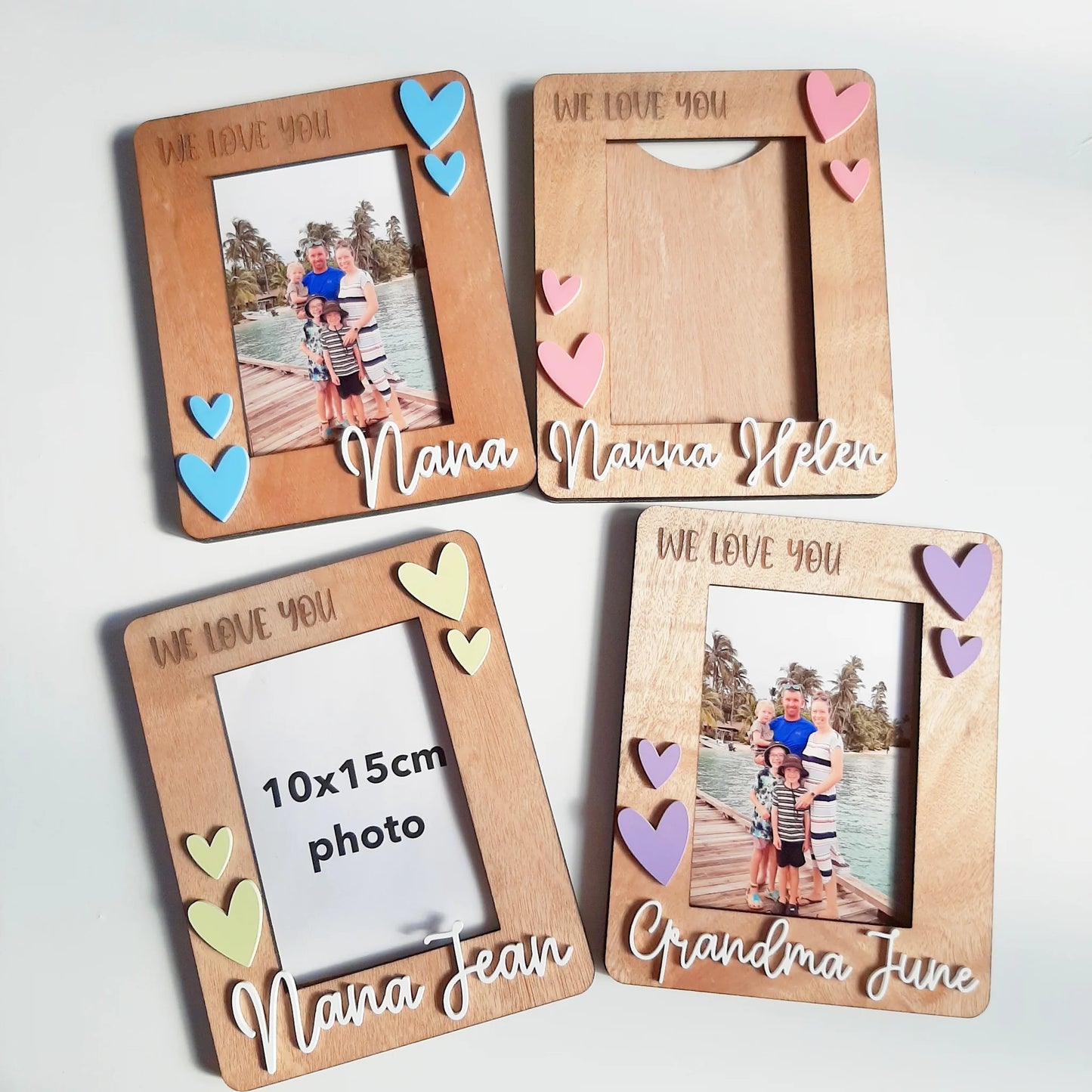 Personalised Love You Photo Frame