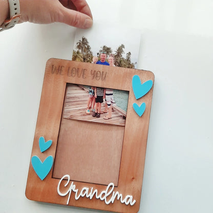 Personalised Love You Photo Frame