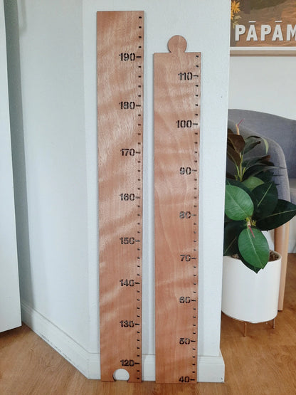 Wooden Height Chart (Plain)